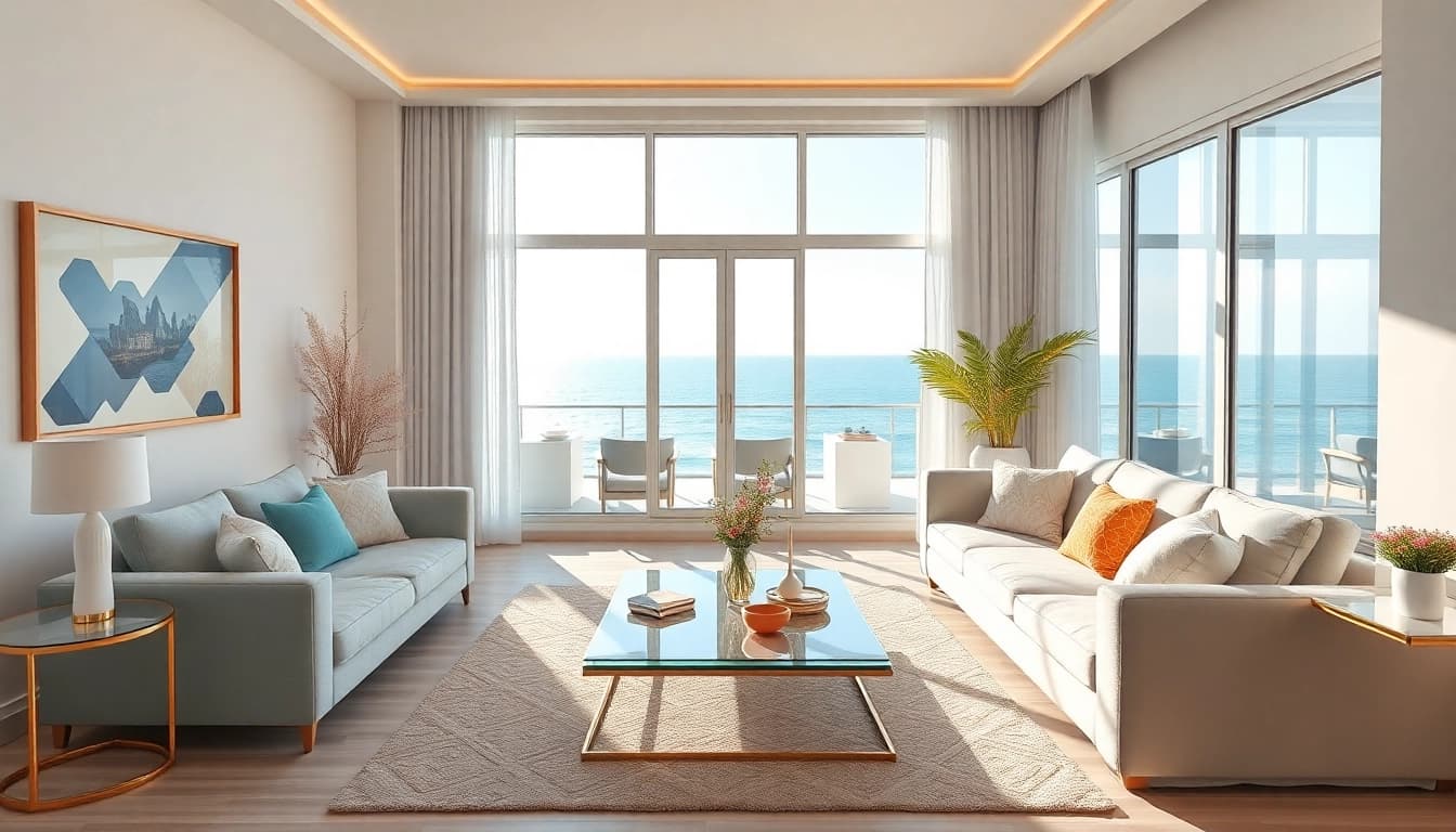Engaging living space for those looking to buy apartment in alanya with modern design and sea views.