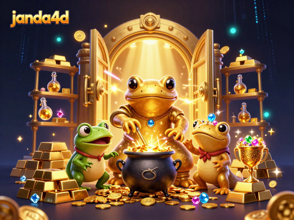 Game seru di janda4d, alkemis mengubah logam menjadi koin emas dengan efek magis.