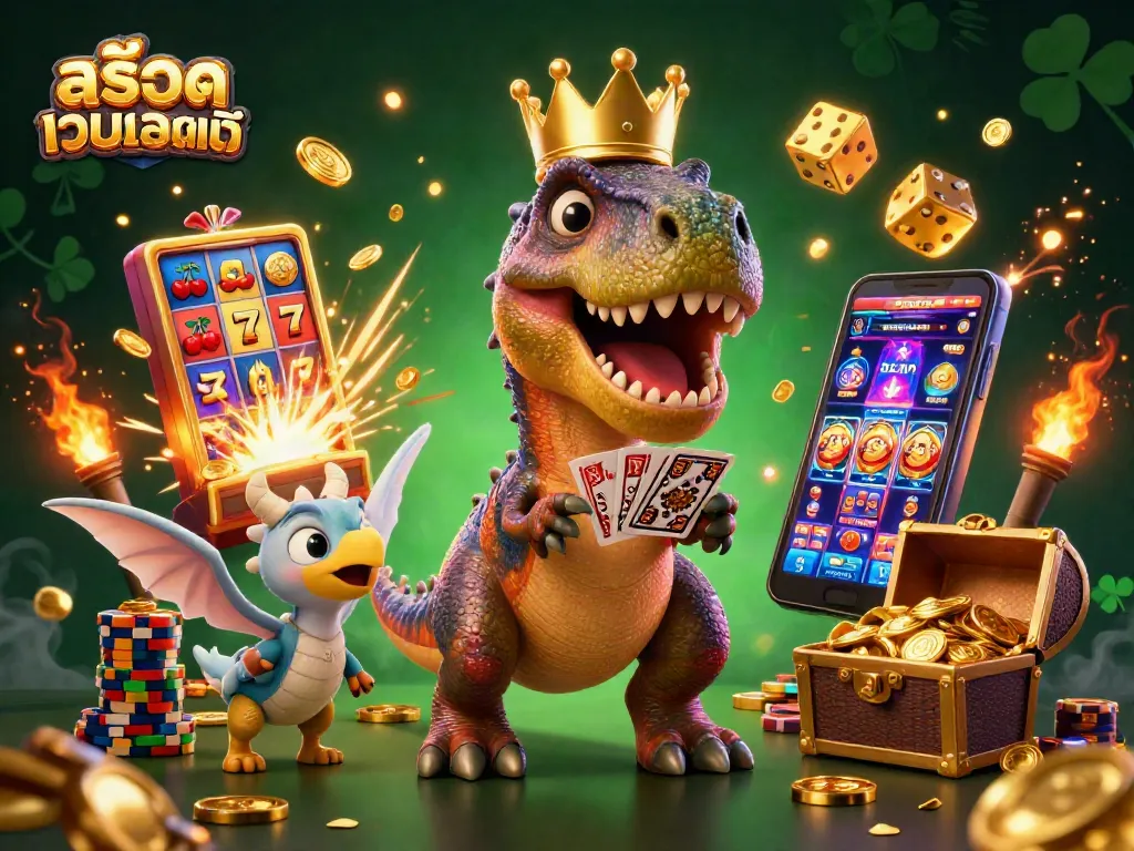 เล่น สล็อตเว็บตรงแท้ ที่มีกราฟิกสีสันสดใสและคาแรคเตอร์ 3D น่ารัก