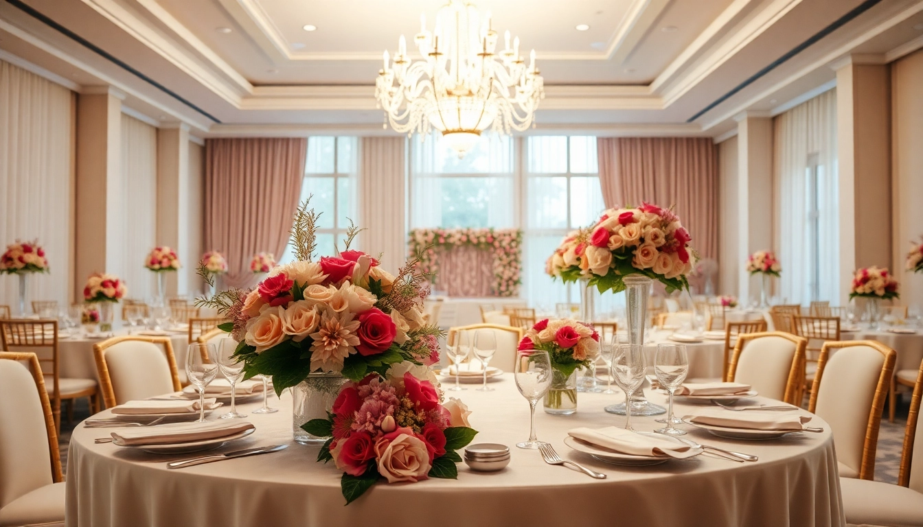 Experience the stunning Wedding Event Space Jacksonville set for an unforgettable celebration.