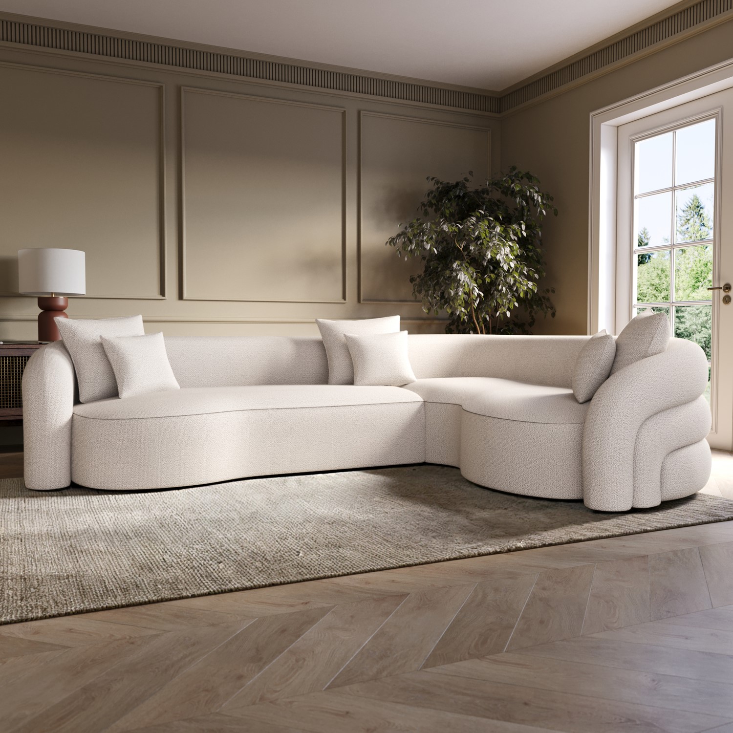 Corner Sofa UK – Stylish L-Shaped Sofas for UK Homes by Msofas