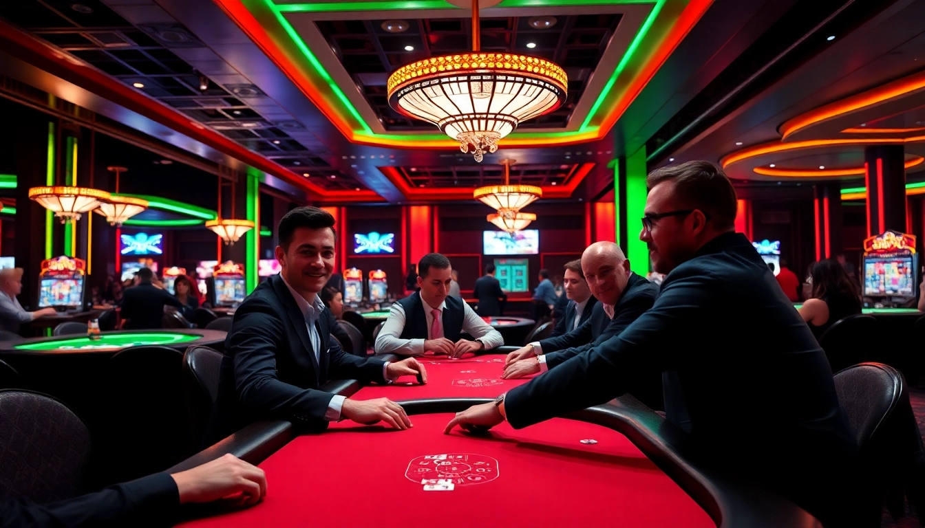 Experience thrilling gameplay at Non gamstop Casino Uk with an intense poker scene.