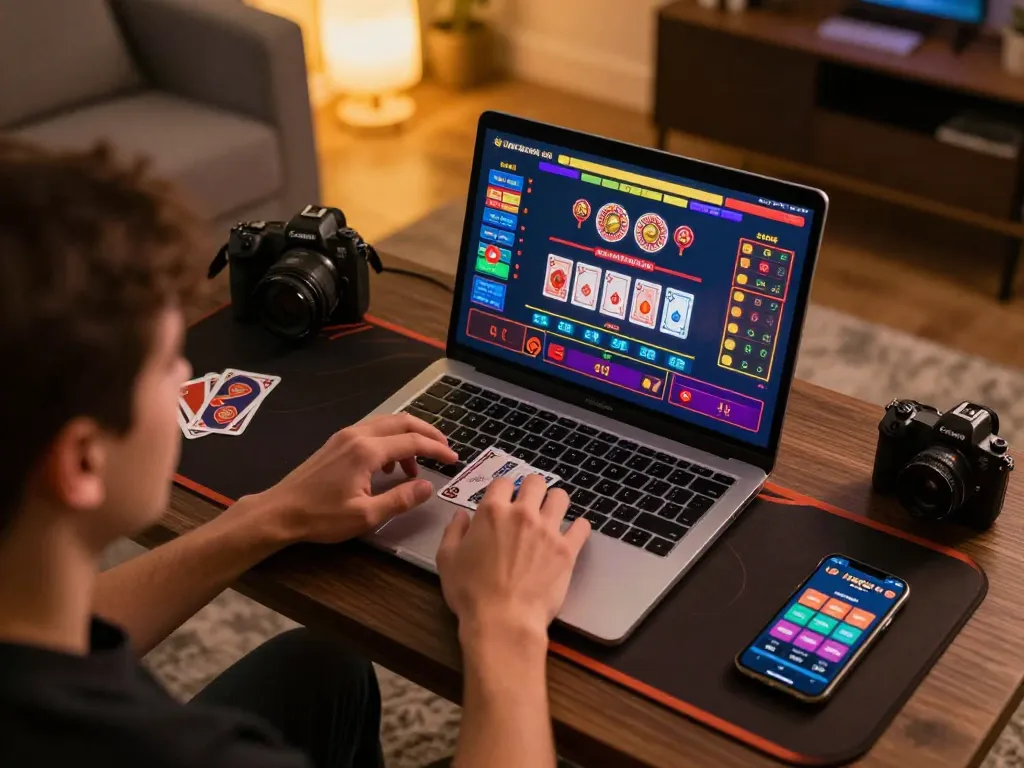 Sc88 player engaged in thrilling online roulette gameplay, showcasing live dealer interaction and vibrant betting options.