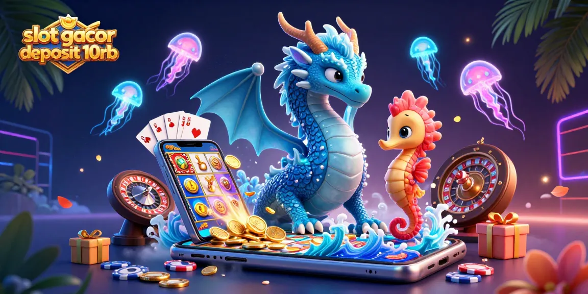 Play exciting slots with slot gacor deposit 10rb and win big rewards in a colorful casino atmosphere.