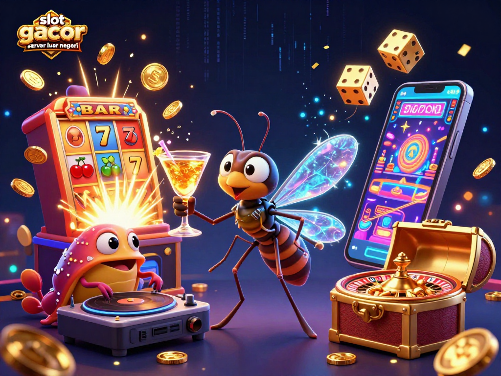 Experience thrilling gameplay with slot gacor server luar negeri having immersive casino vibes.