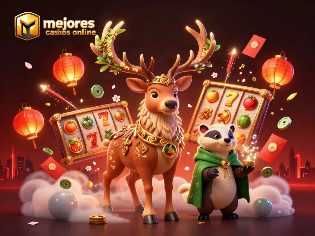 Juega en los mejores casinos online con ilustración 3D vibrante y elementos de jackpot.