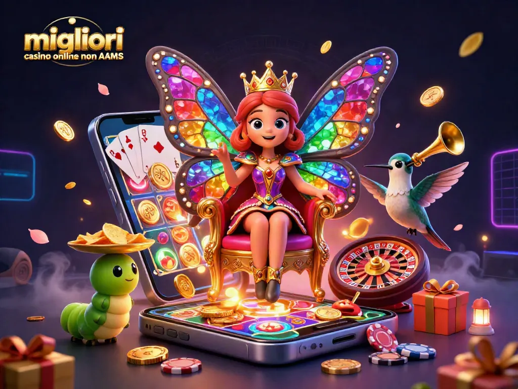 Scopri i migliori casino online non AAMS giocando con strategie vincenti e mondi colorati.