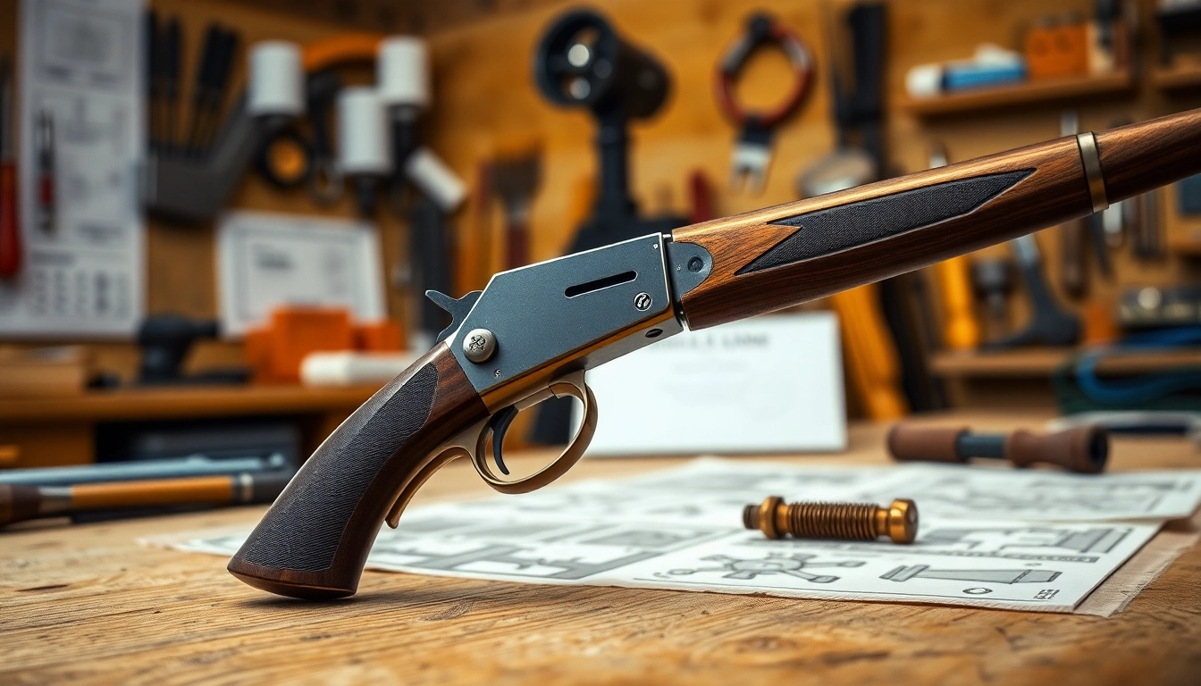 Examine the Alamo trigger showcasing its unique design and craftsmanship.