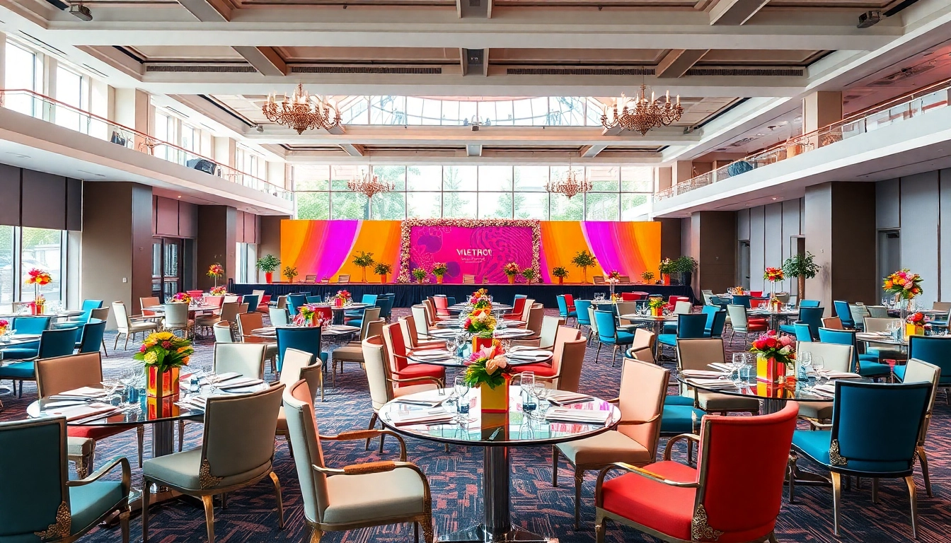 Experience Event Furniture Rentals with stunning arrangements for a professional event.