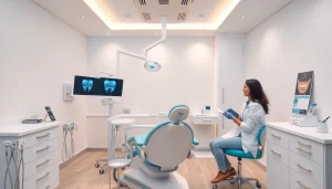 The best dental implants in Puchong showcased in a modern dental clinic.