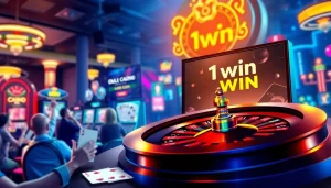 1win depozit bonusu təqdim edən onlayn kazino mühiti, canlı oyun elementləri ilə doludur.