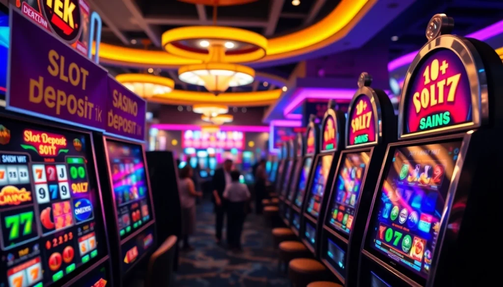 Mengakses slot deposit 1k dengan mudah dan cepat di kasino online yang penuh warna.