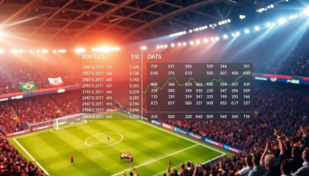 View soccer statistics with บ้านผลบอล888 highlighted through a lively sports scene.