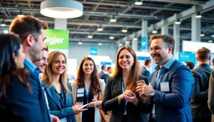 Find sales reps looking for new opportunities in a vibrant networking event.