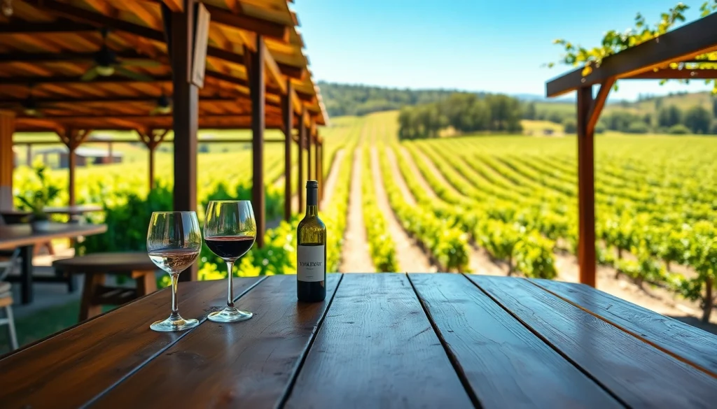Enjoy wine tasting at the Winery Sacramento with picturesque vineyard views and inviting atmosphere.