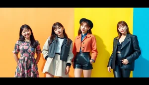 Creative display of blackpink members emphasizing their unique styles and personalities.