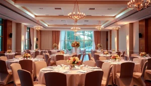 Stunning events venue Jacksonville FL with elegant decorations inviting guests to celebrate.