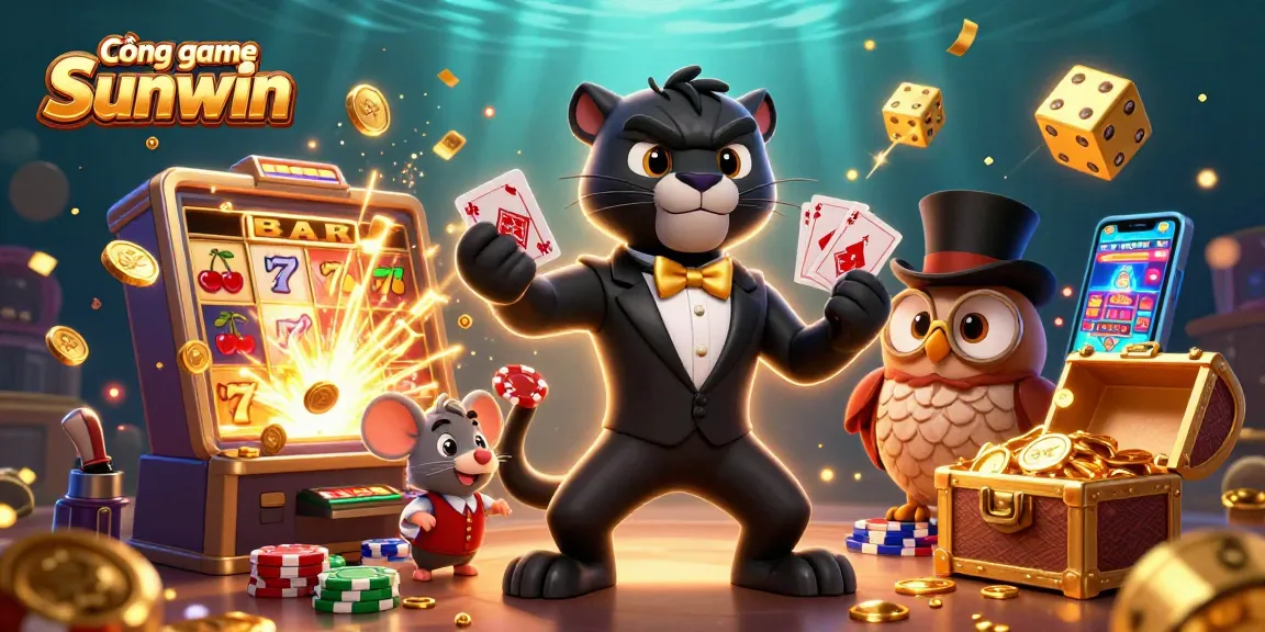 Experience excitement at Cổng game Sunwin with thrilling card games and jackpot wins!